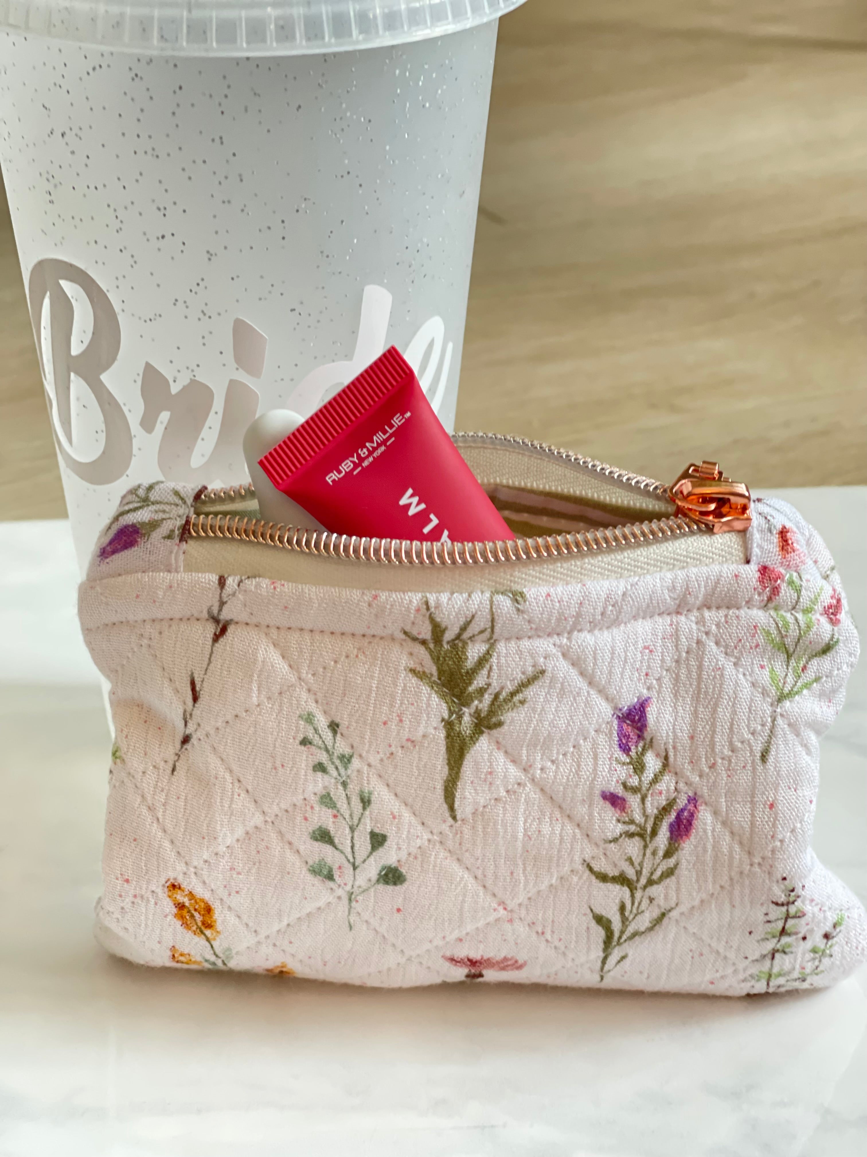 Wild Flower/Green - Pouch