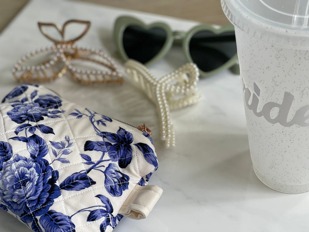 Blue Garden - Pouch