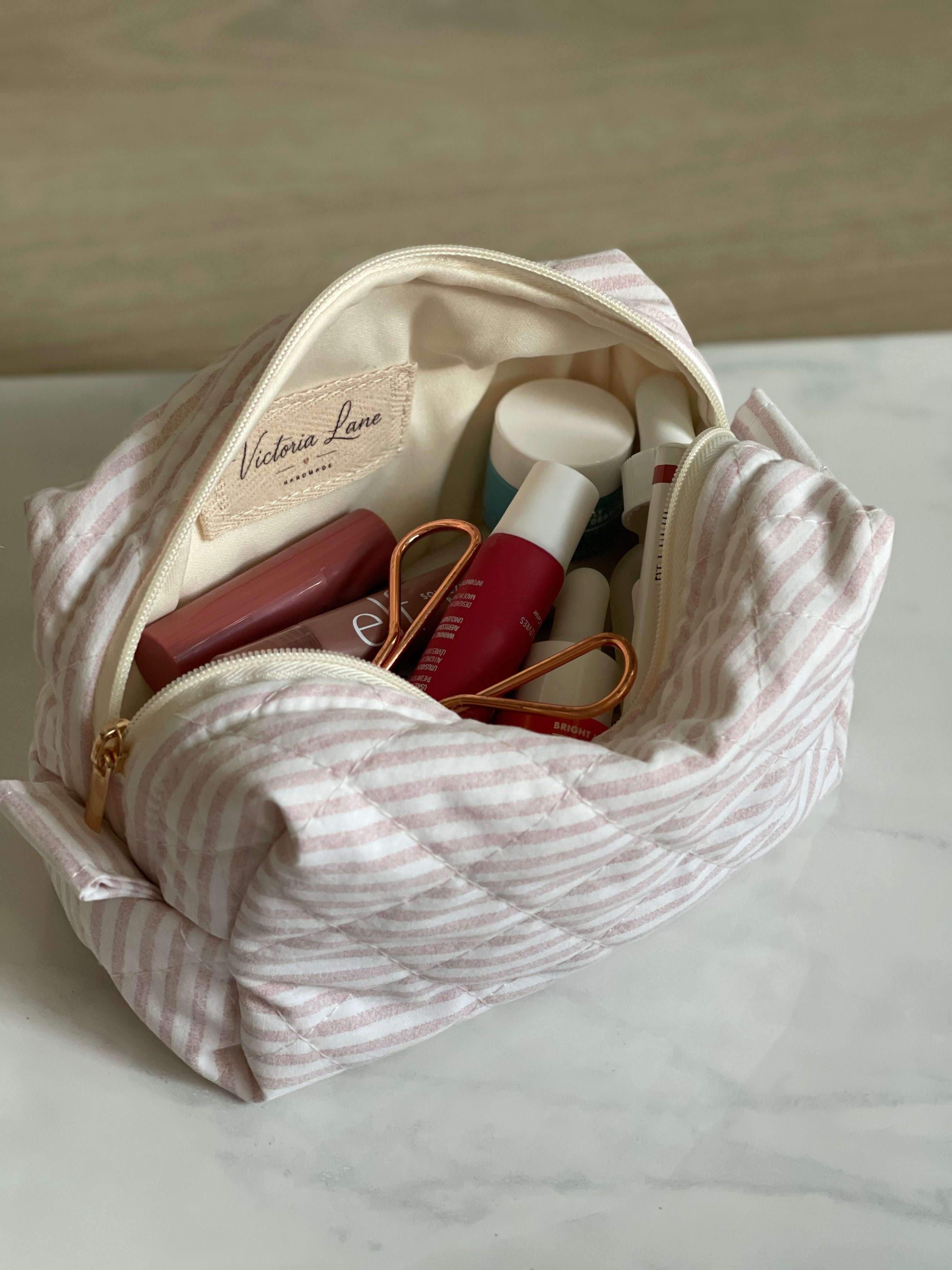 Pink Striped Quilted Collection